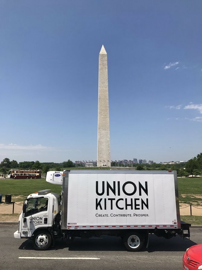 Union Kitchenの移動式ショップ